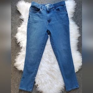 Land's End High Waisted Skinny Jeans, Size 6 Tall
